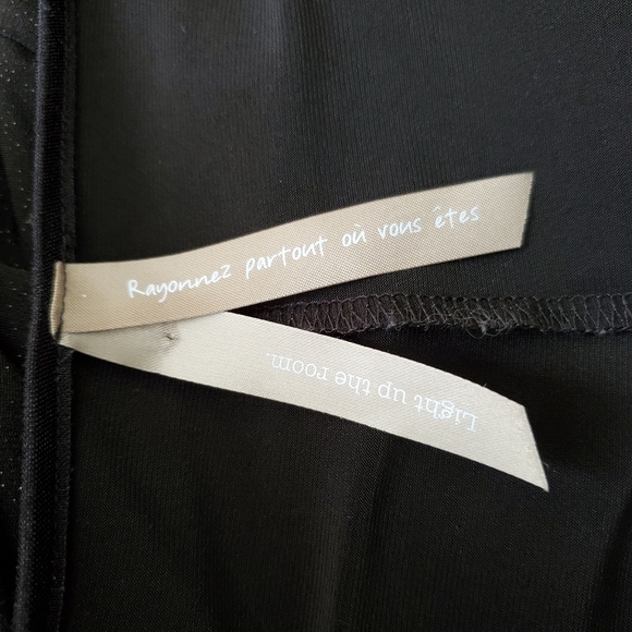 Penningtons V-Neck Trim Wrap Sparkly Dress Size 1X - Picture 9 of 11